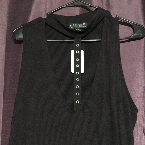 Black high neck body suit - Picture 2 of 5